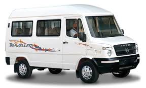 12 Seater Tempo Traveller Hire